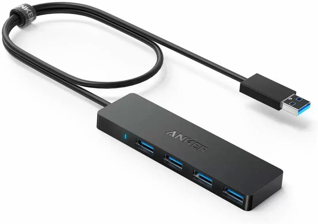Anker 4-Port USB 3.0 Ultra Slim Data Hub for $6.99