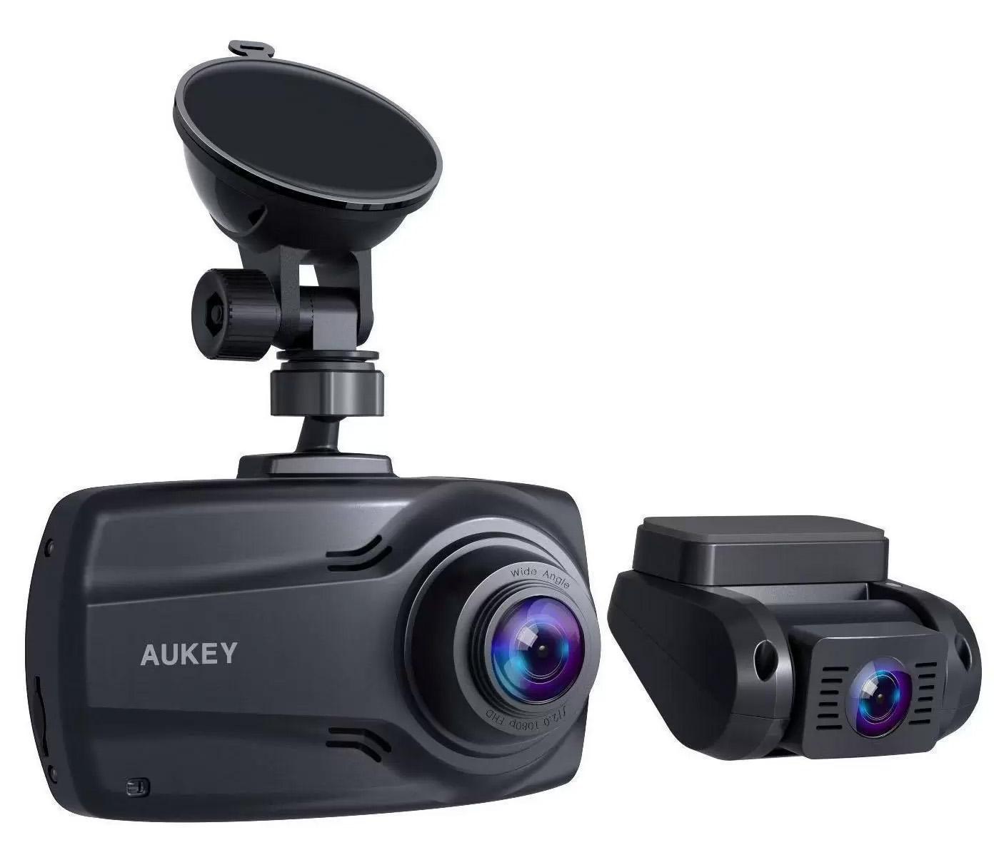 Aukey DR03 Dual Dash Cams with Night Vision for $64.99 Shipped
