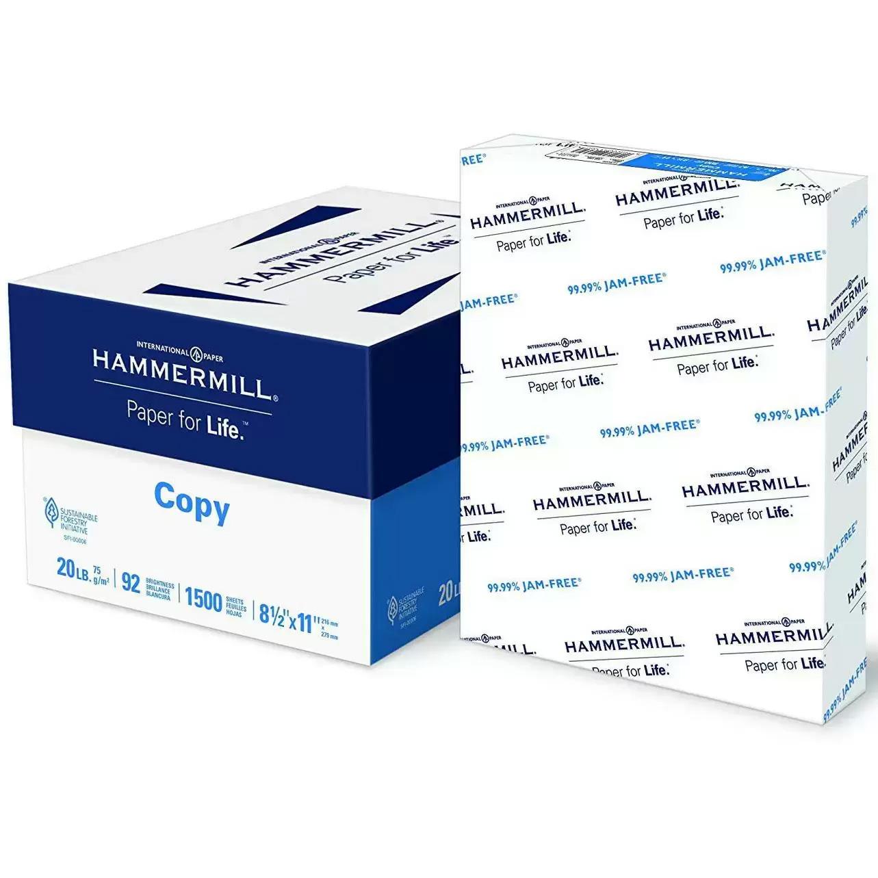 5000 Hammermill Copy Plus Multipurpose Letter Size Papers for $29.99 Shipped