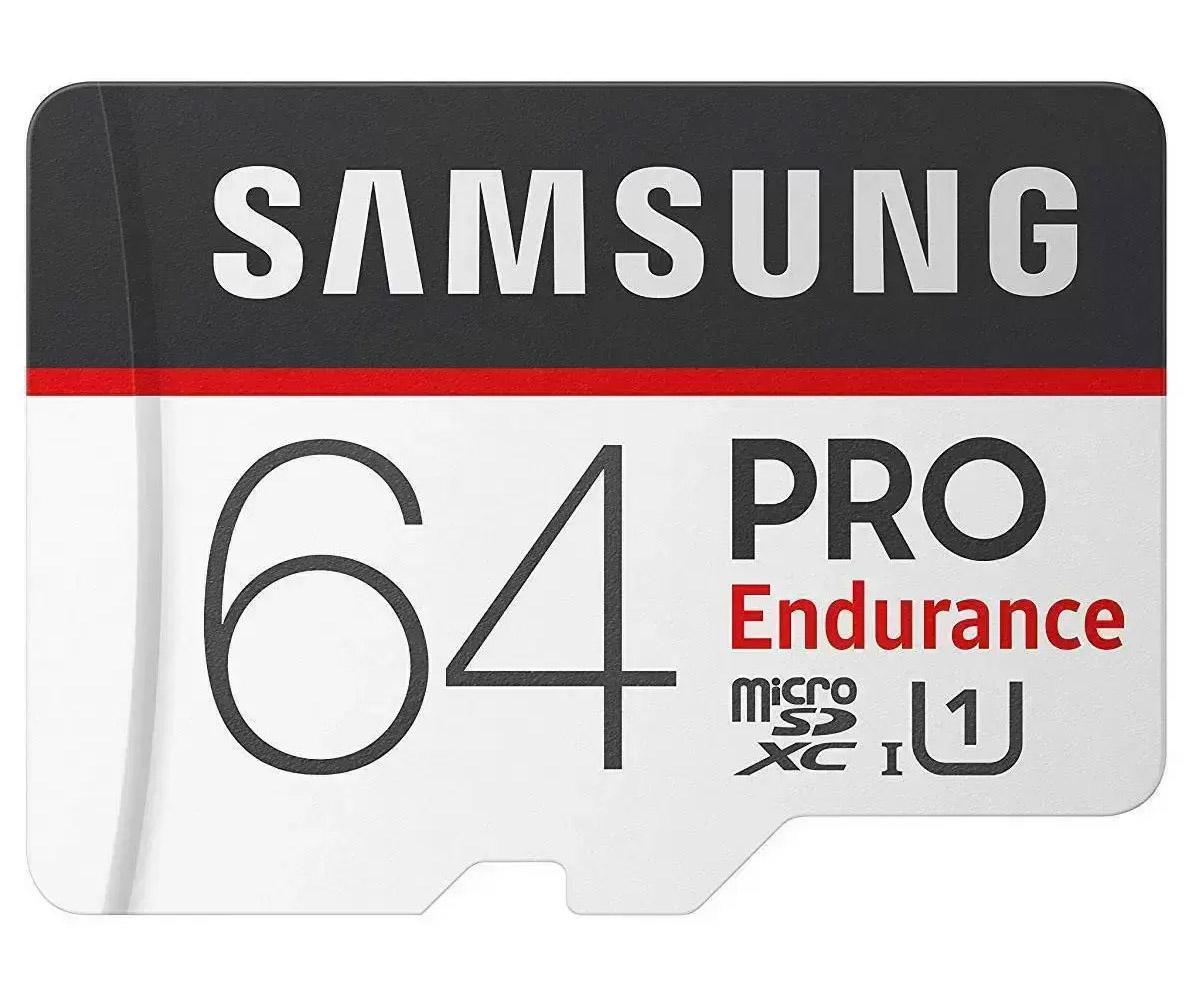 64GB Samsung Pro Endurance U1 microSDXC Memory Card for $10.99