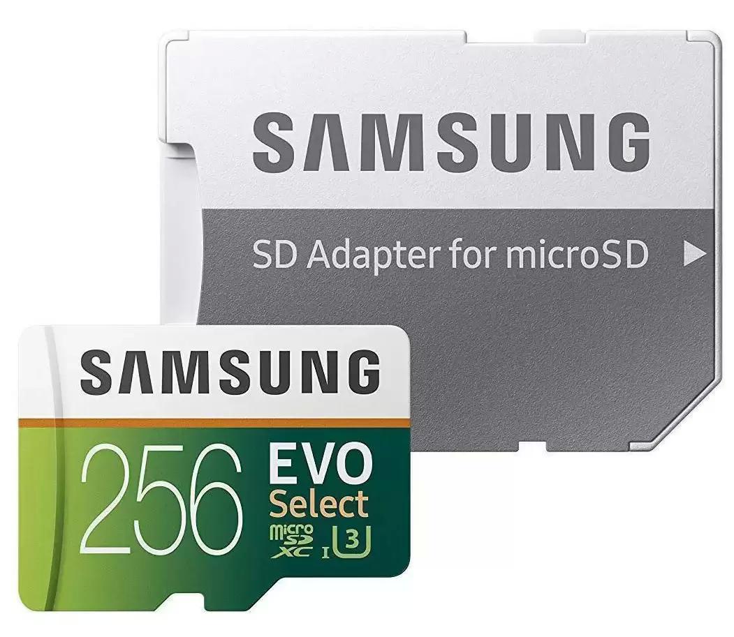 Samsung 256GB Evo Select microSDXC Memory Card for $25.99 Shipped