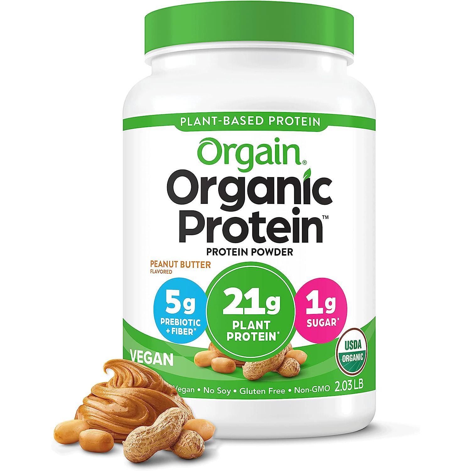 2lbs Orgain Organic Plant Based Protein Powder for $20.24 Shipped