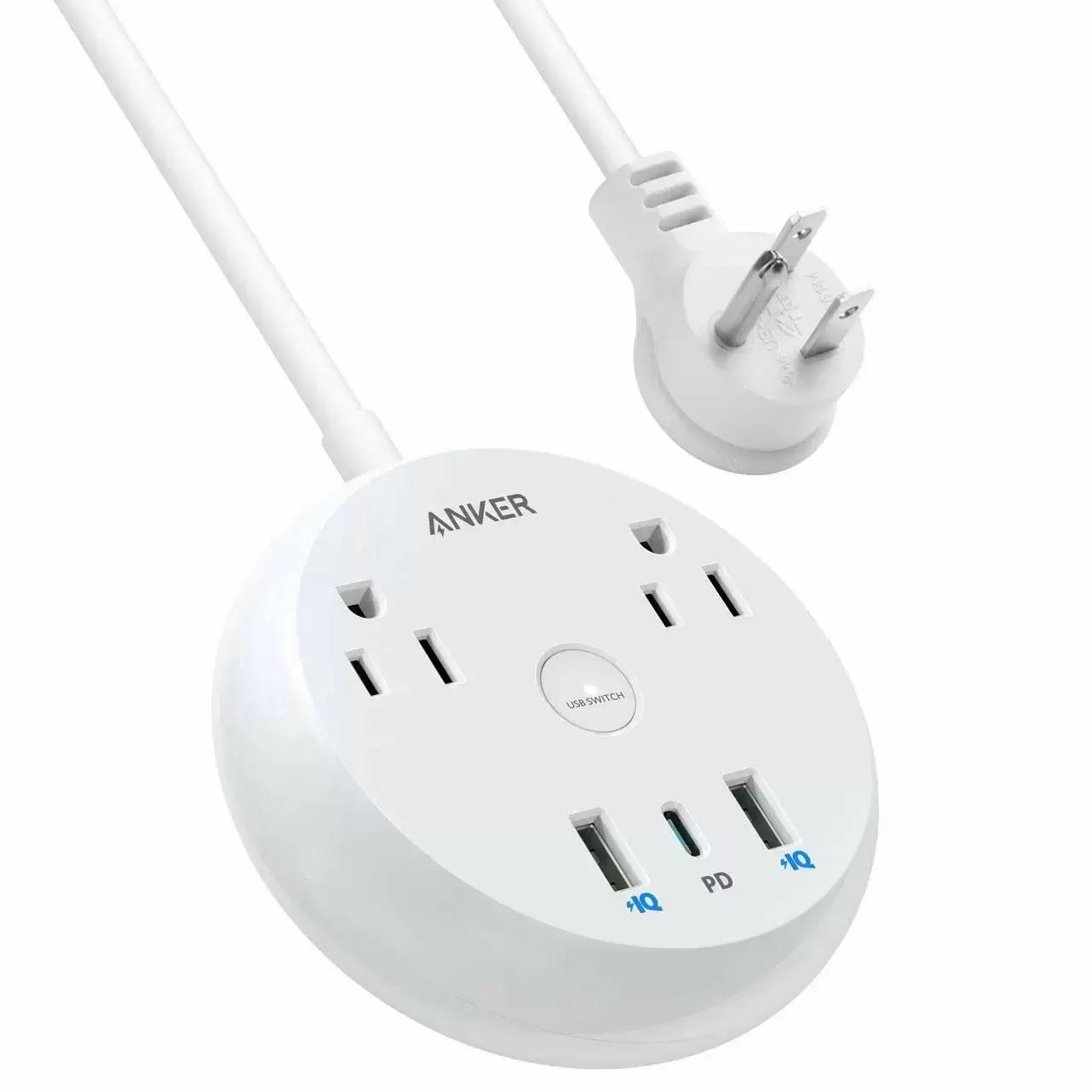 Anker Power Strip Pad with USB and USB-C for $24.99