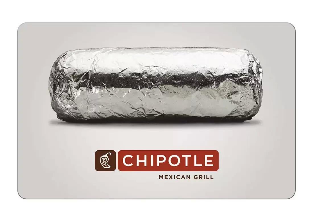 Chipotle Gift Cards for 12.80% Off