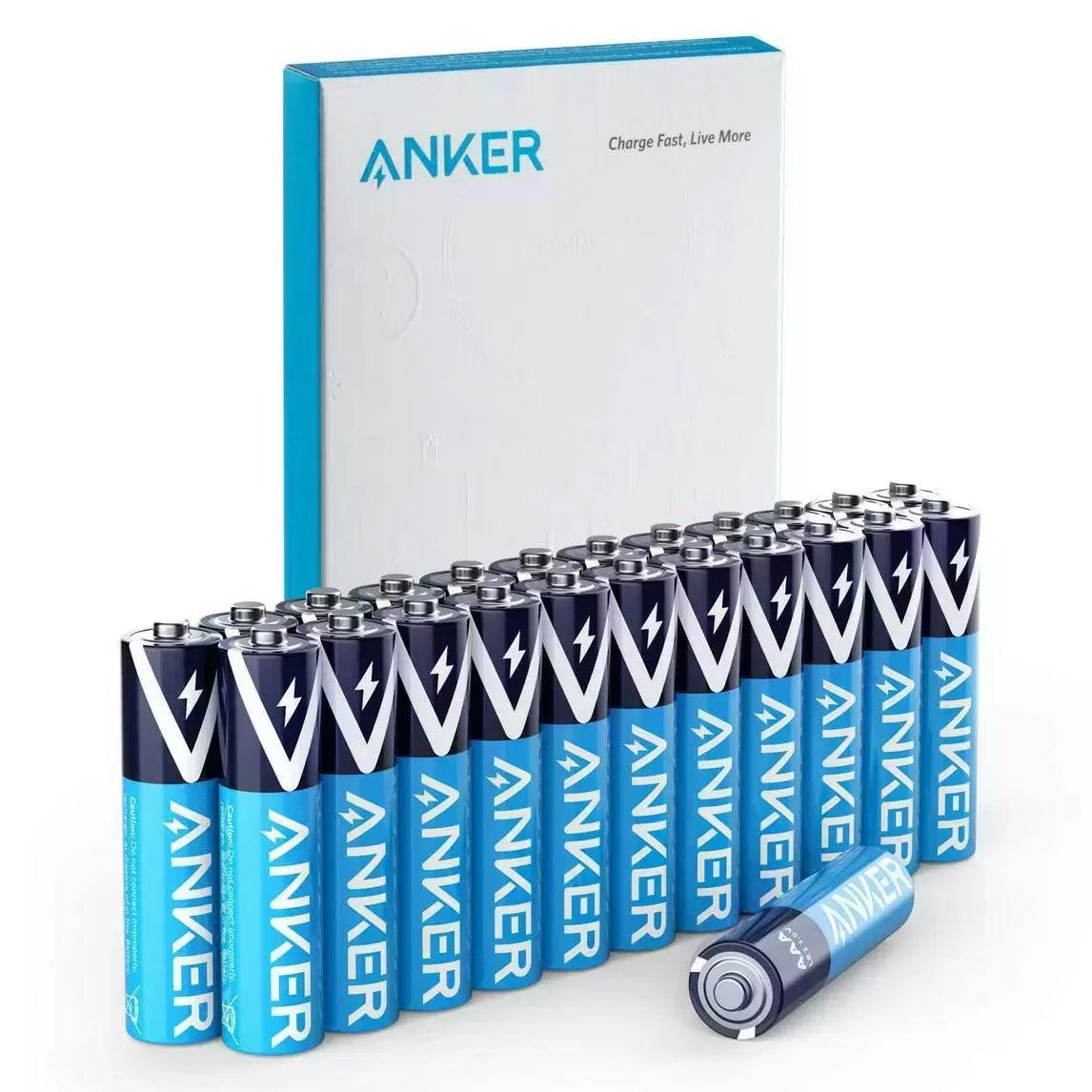 24x Anker AAA Alkaline Batteries for $5.69 Shipped