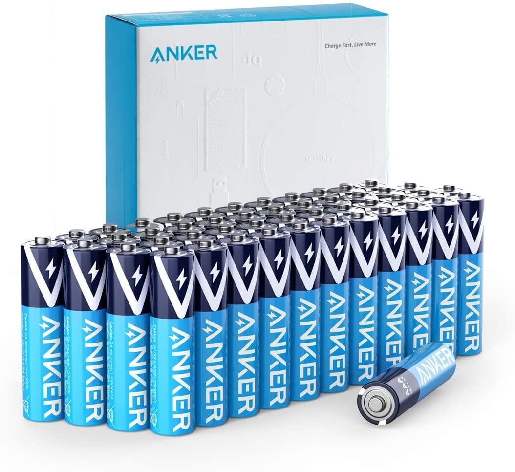 48 Anker AAA Alkaline Batteries for $11.39 Shipped