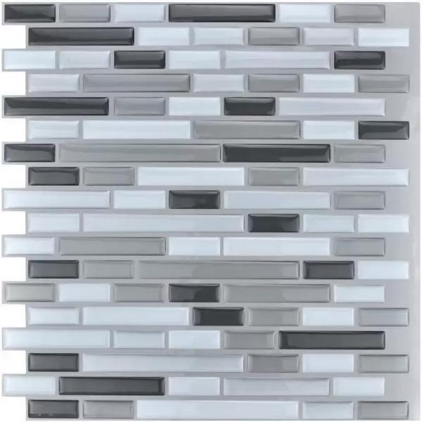 Grey Peel and Stick Tile Backsplash for Kitchen for $26.59