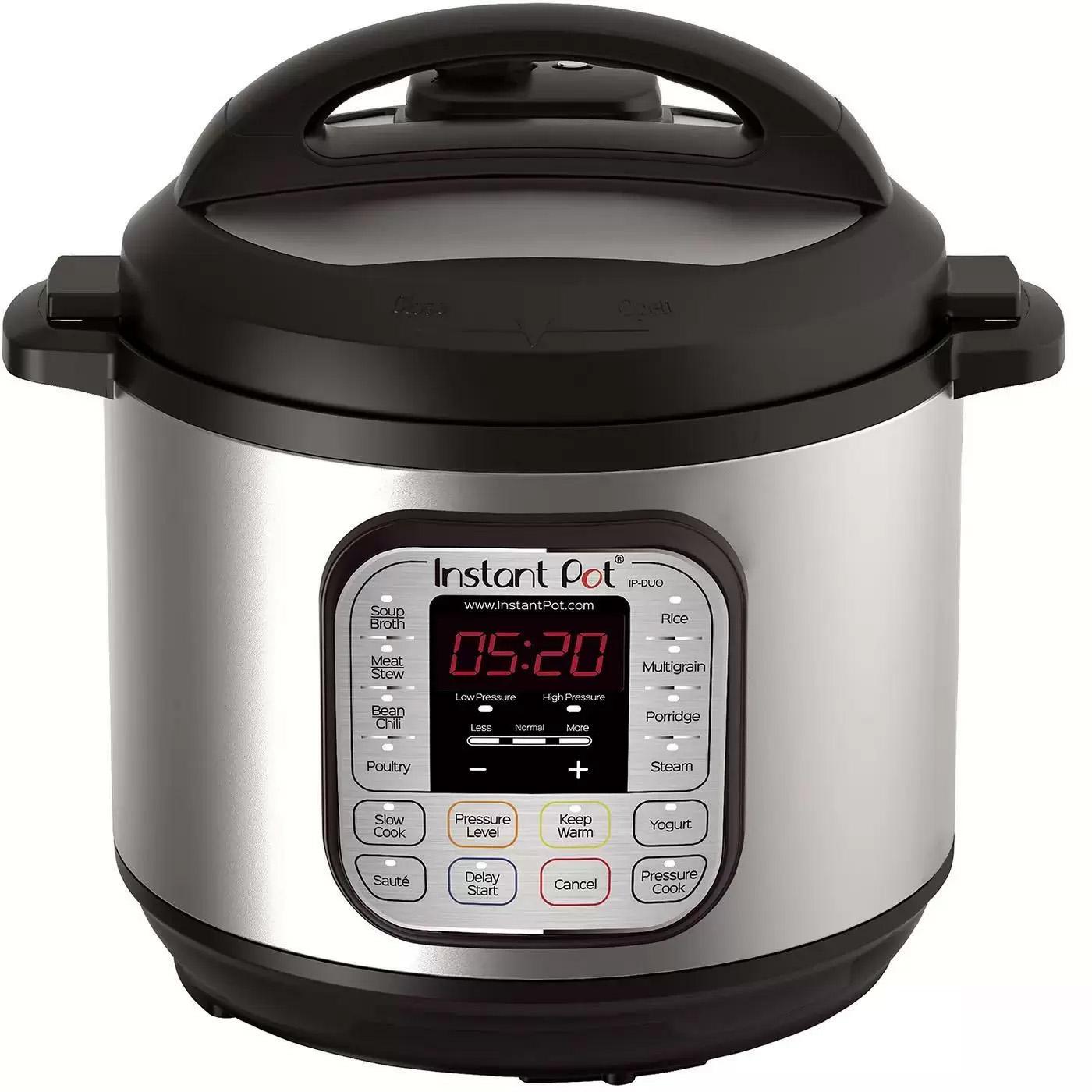 Instant Pot Duo 7-In-1 6-Quart Pressure Cooker for $59.99 Shipped