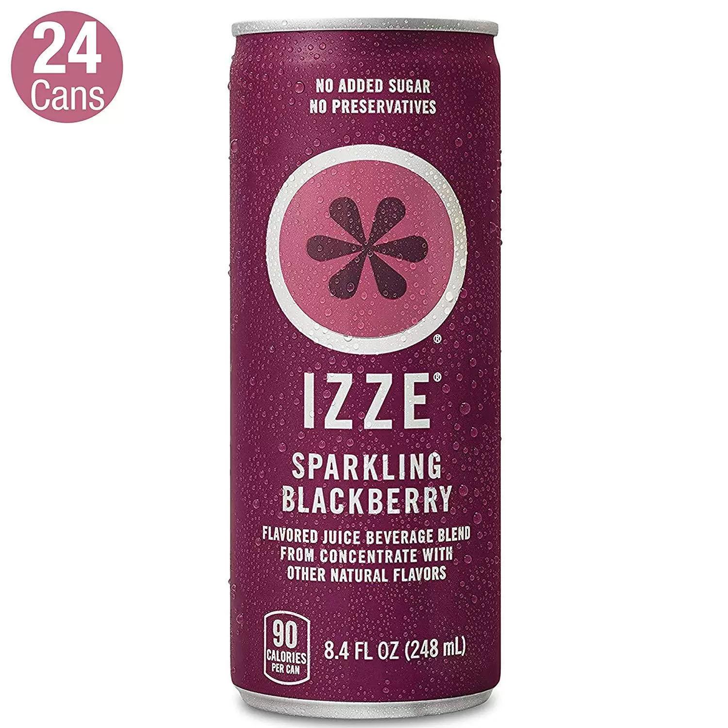 24 IZZE Blackberry Sparkling Juice for $12.26 Shipped