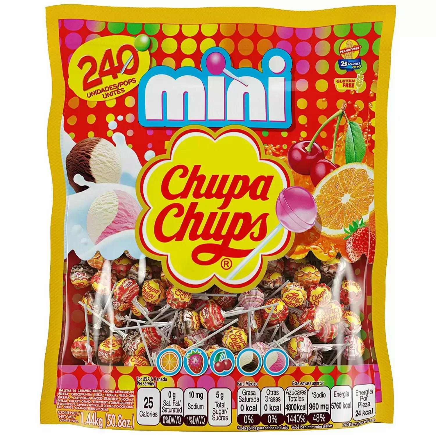 240 Chupa Chups Mini Lollipops for $5.99 Shipped
