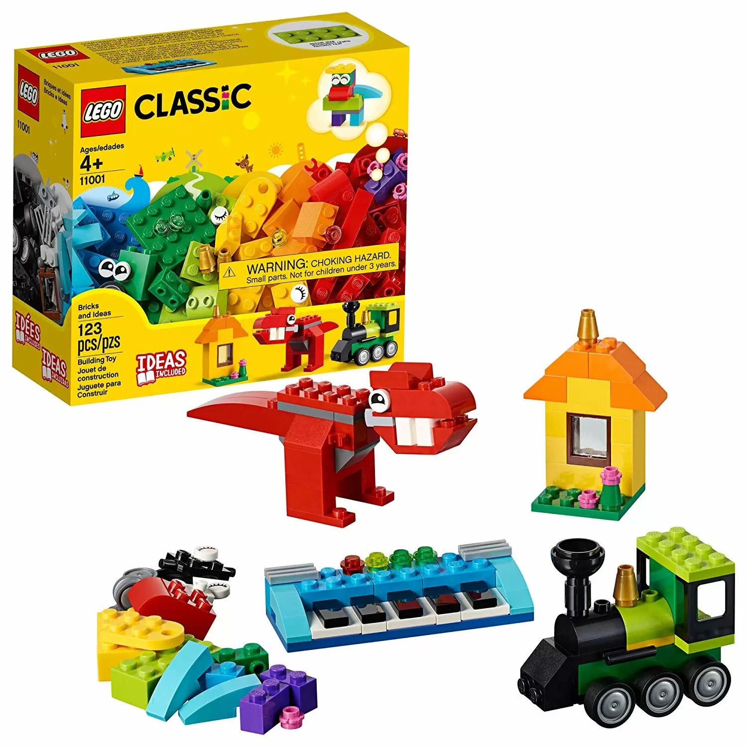 LEGO Classic Bricks and Ideas 11001 Building Kit for $6.09