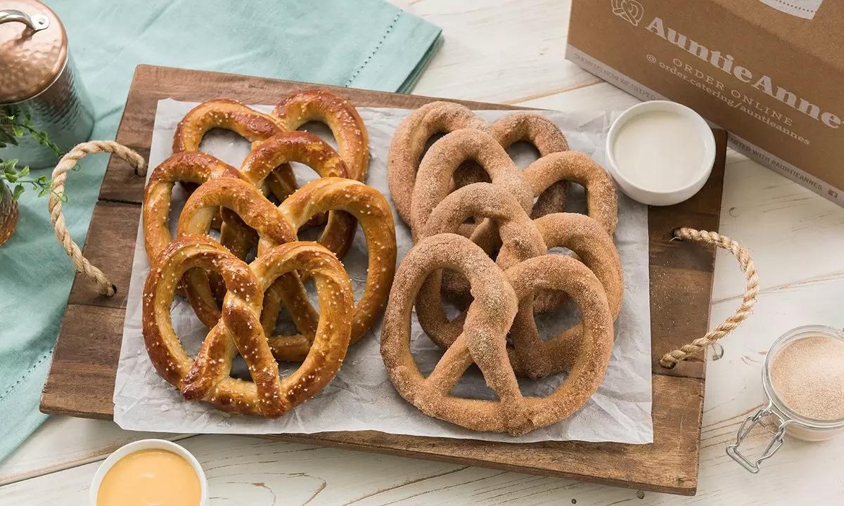 Free Auntie Annes Pretzel for Your Birthday