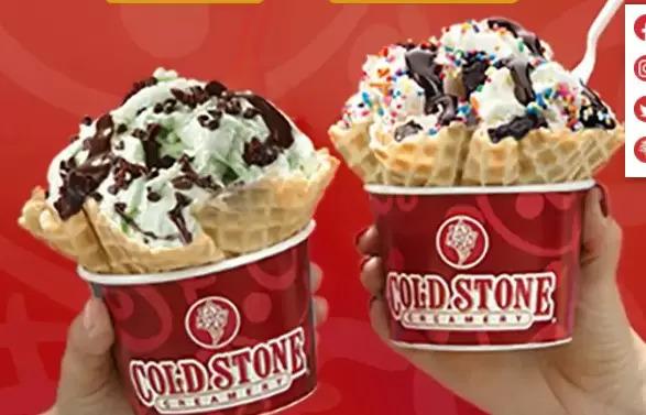Cold Stone Creamery Buy One Get One Free Creation on Your Birthday