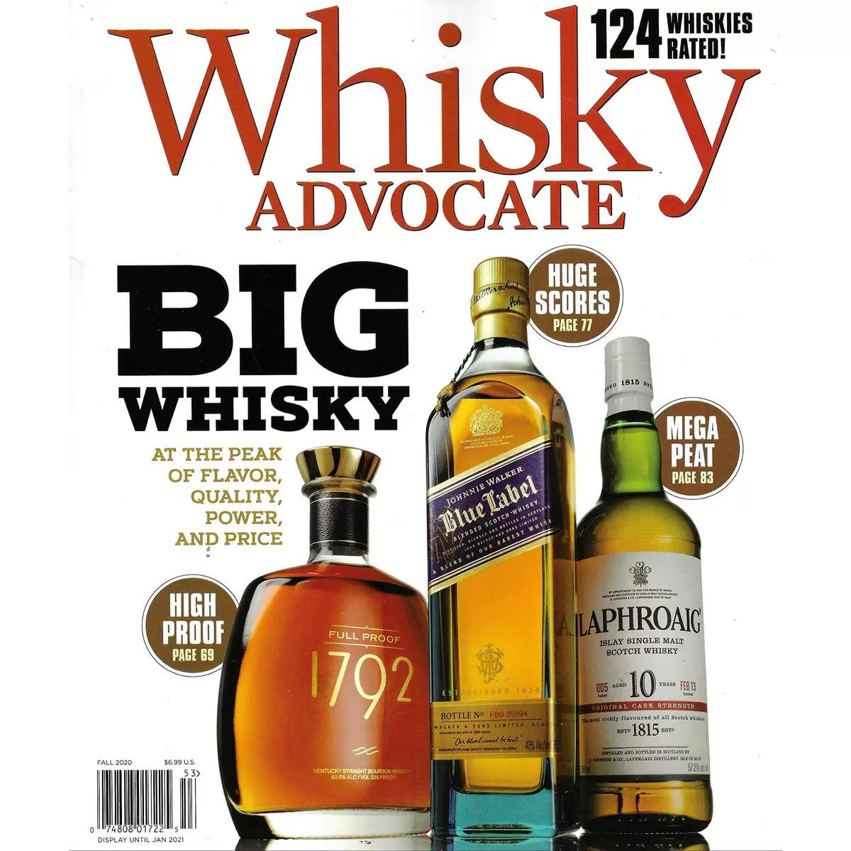 Whisky Advocate Magazine Year Subscription for Free