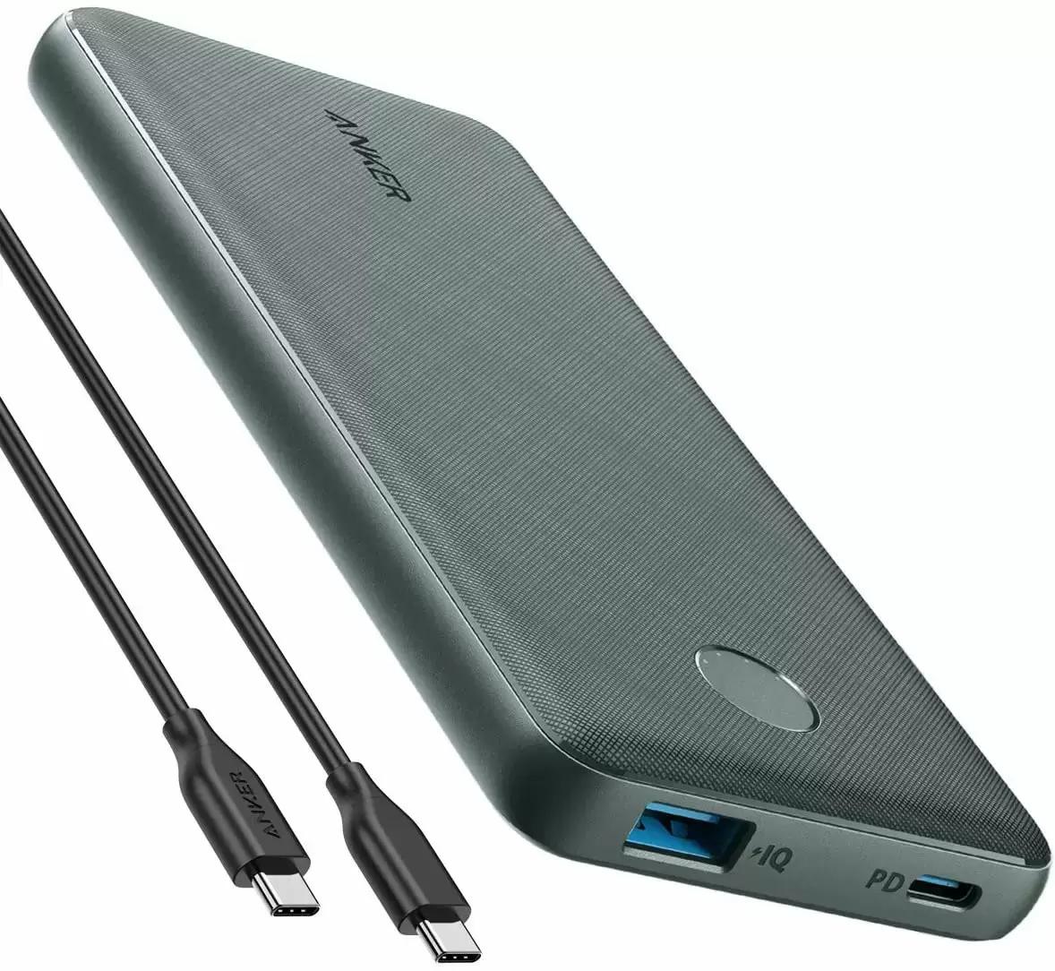 Anker PowerCore Slim 10000mAh Charger USB-C Power Bank for $18.98 Shipped