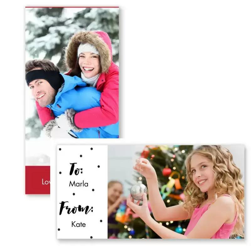 Free Set of 10 Personalized Holiday Gift Tags at Walgreens