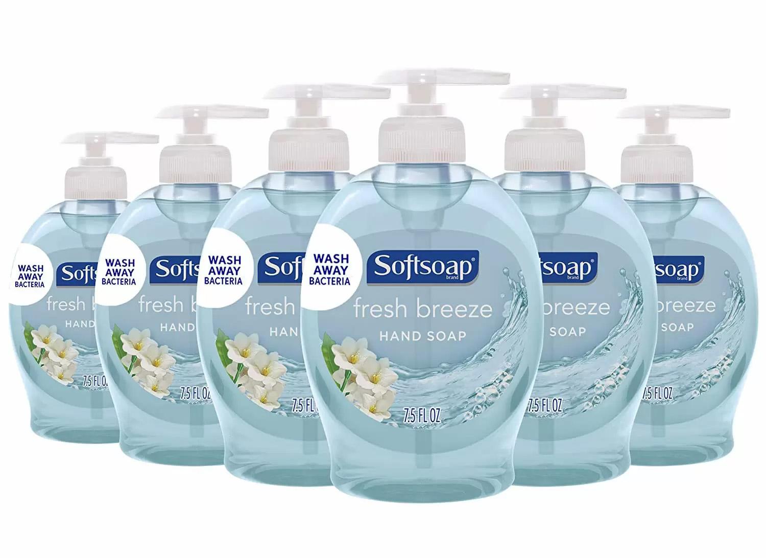 6x Softsoap Liquid Hand Soap for $4.44