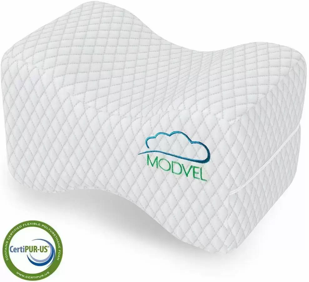 Modvel Orthopedic Memory Foam Knee Pillow and Cushion for $12.99