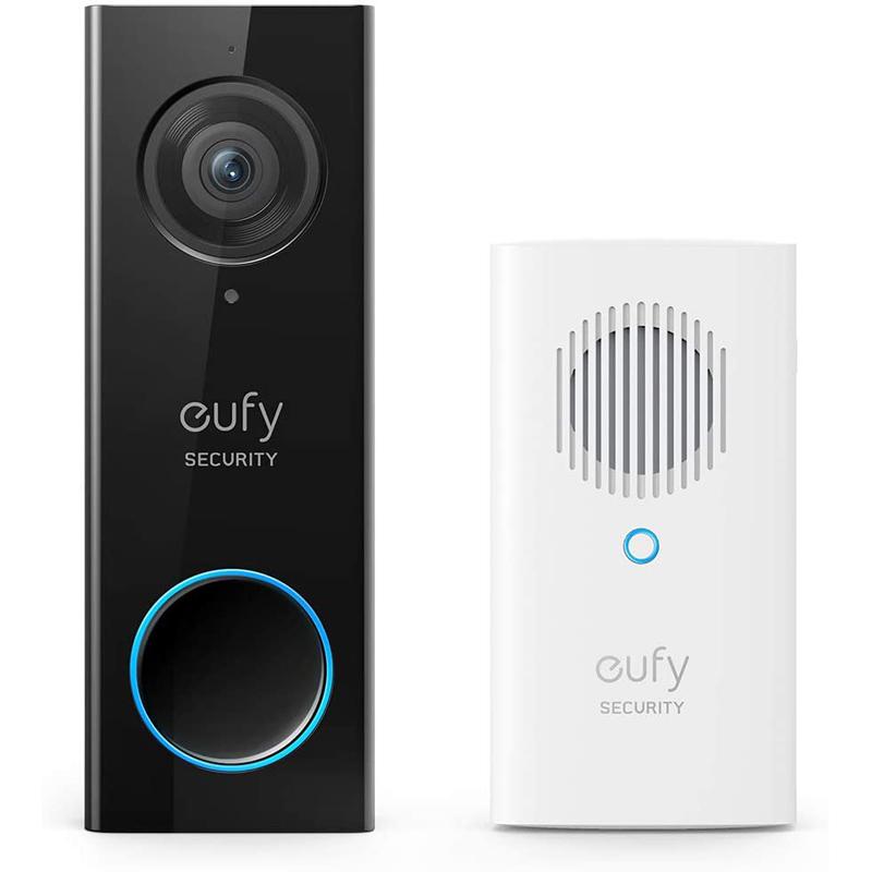 Eufy Security Wi-Fi HD Video Doorbell with Wireless Chime for $79.99 Shipped