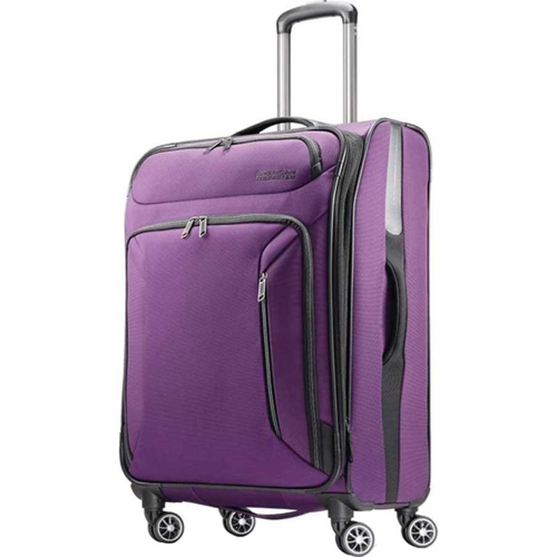 American Tourister Zoom Expandable Softside Spinner Luggage for $39.99 Shipped