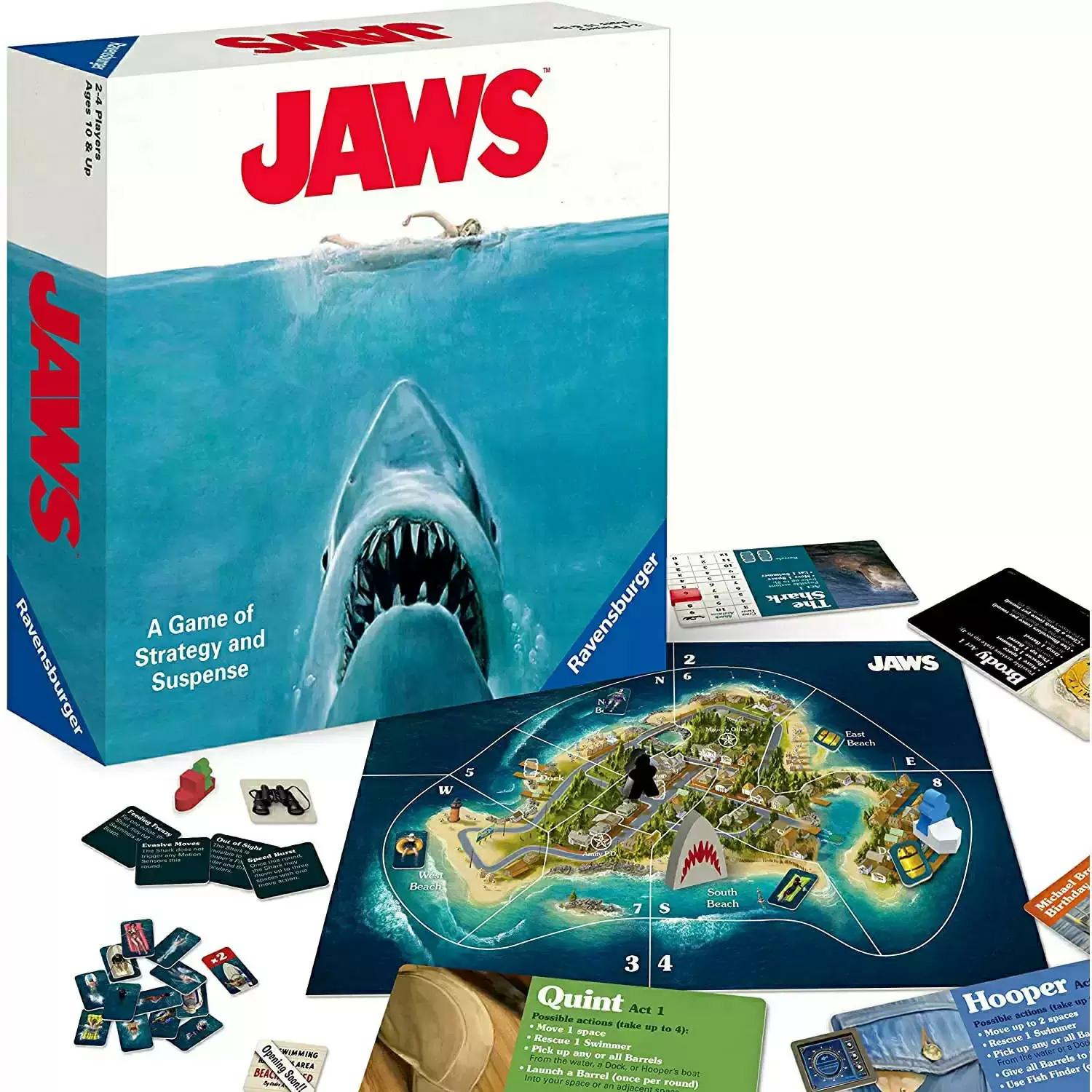 Ravensburger Jaws Board Game for $8.44