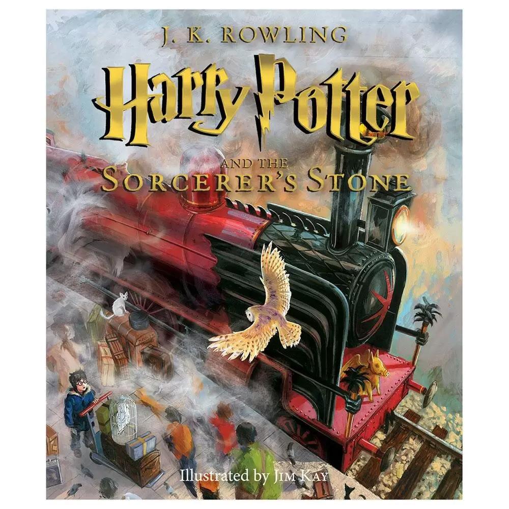 Harry Potter and the Sorcerers Stone Illustrated Book 1 for $13.97