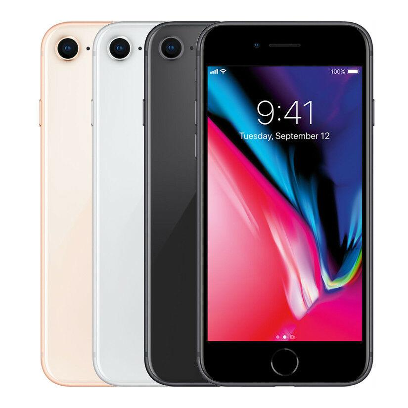 Apple iPhone 8 64GB GSM Unlocked Refurbished Smartphone for $144.95 Shipped