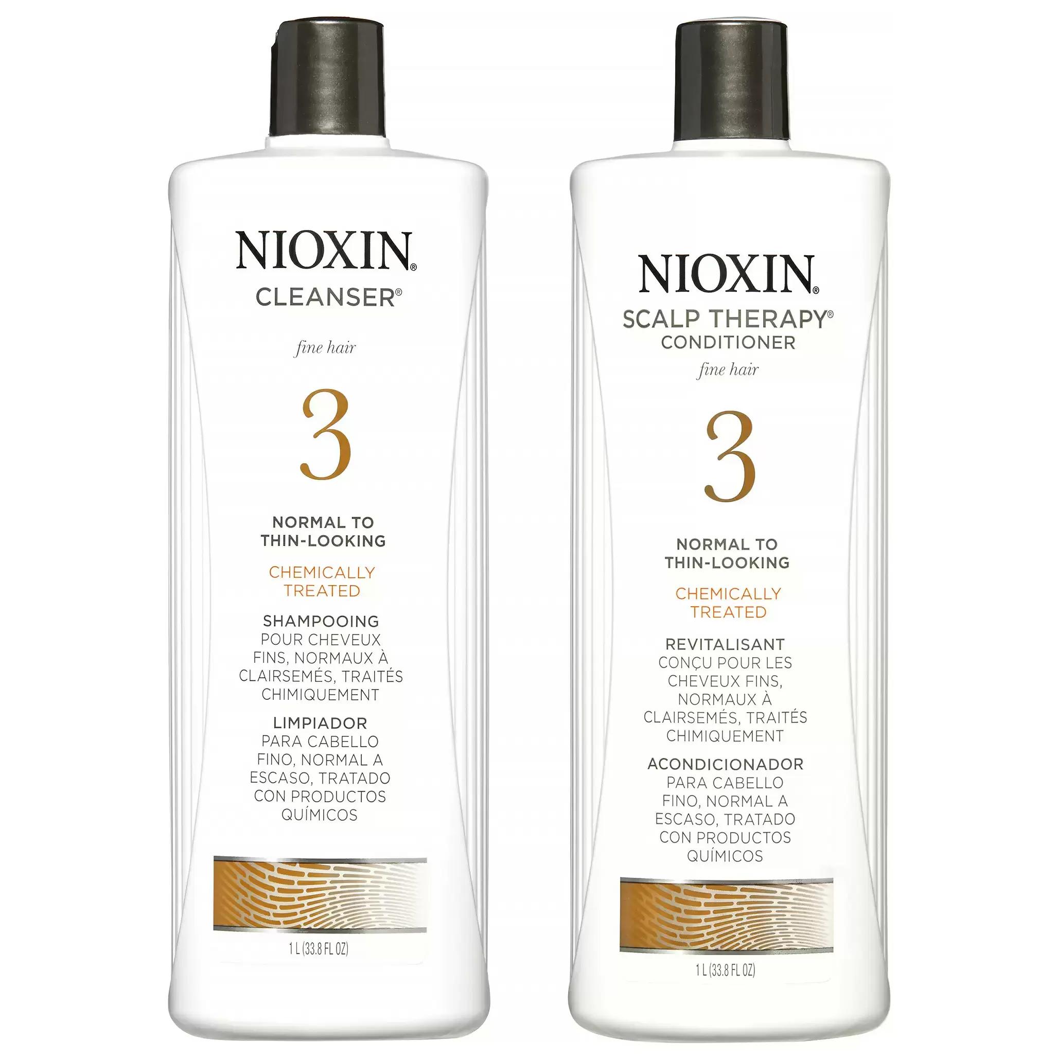 Nioxin Cleanser and Scalp Therapy Conditioner Duo for $38.99 Shipped