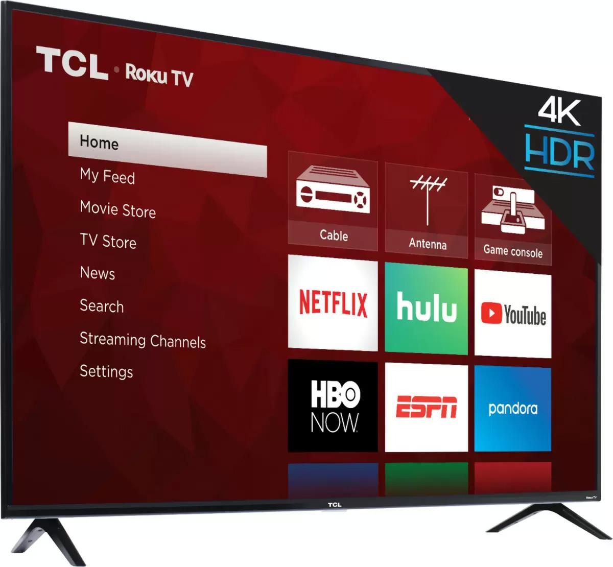 75in TCL 75S421 4K UHD LED Roku Smart TV for $678