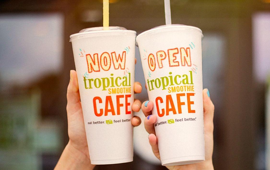 Free Smoothie at Tropical Smoothie Cafe Free Smoothie at Tropical Smoothie Cafe