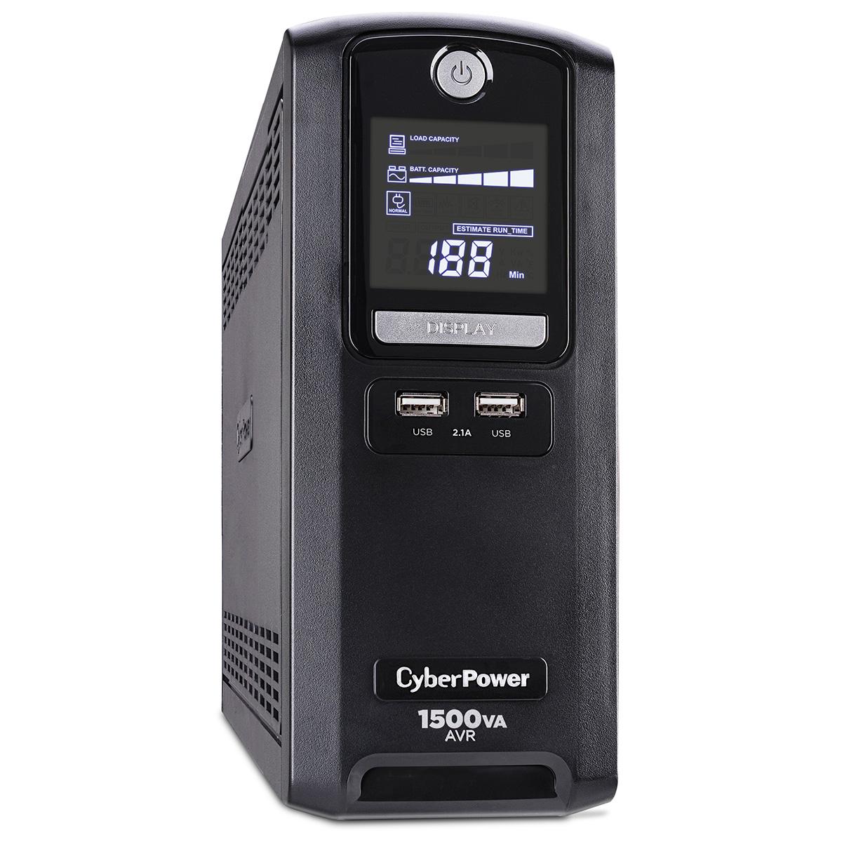 CyberPower Intelligent LCD 10-Outlet 1500VA UPS Battery System for $114.99 Shipped