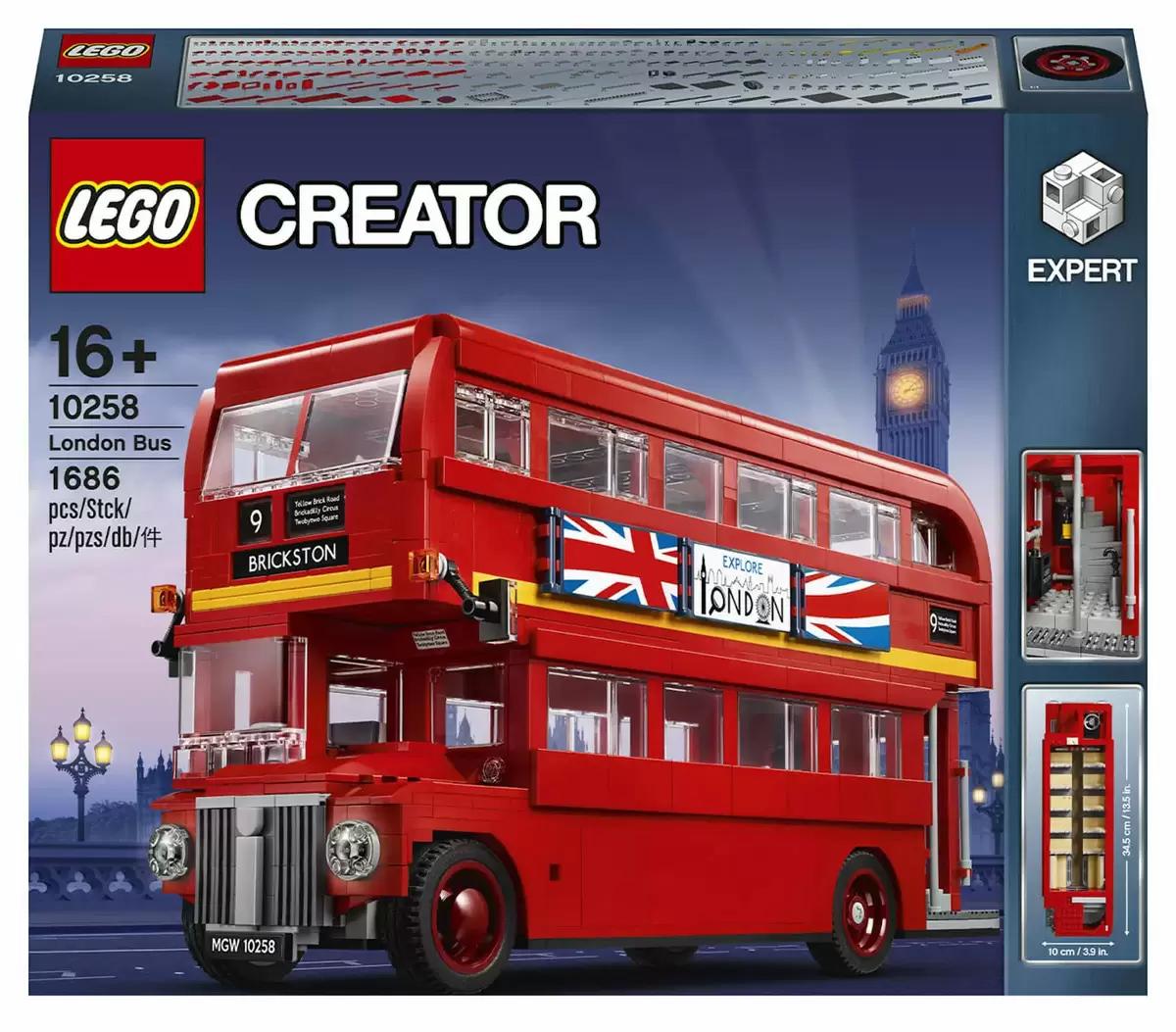 LEGO Creator Expert London Bus Building Kit for $99.95 Shipped