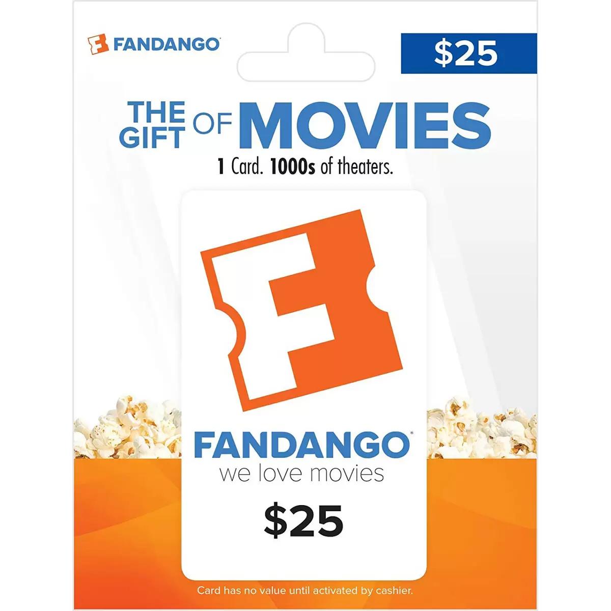 Fandango Gift Card for 39.5% Off