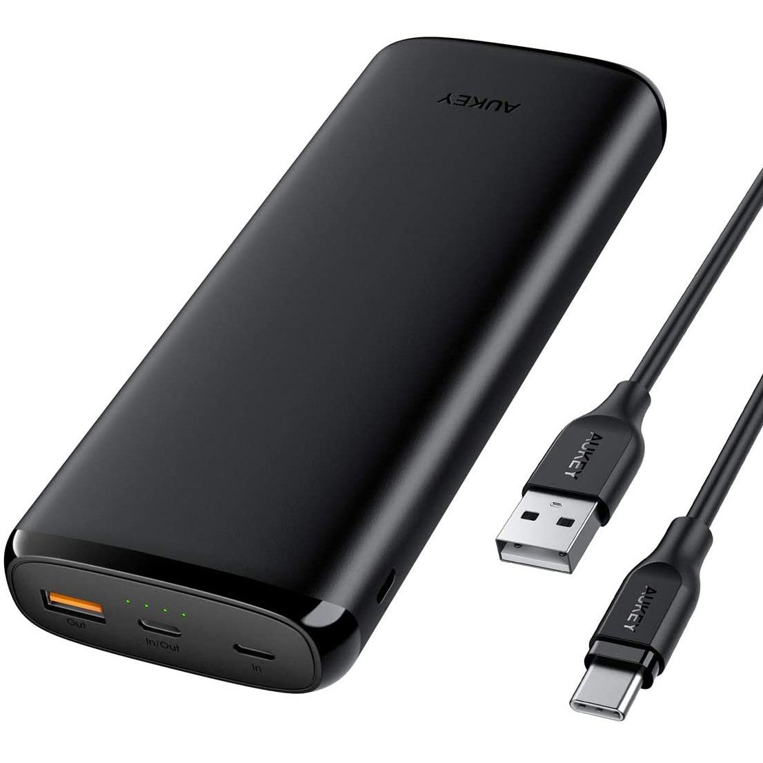 Aukey 20000mAh USBC Power Bank Deals