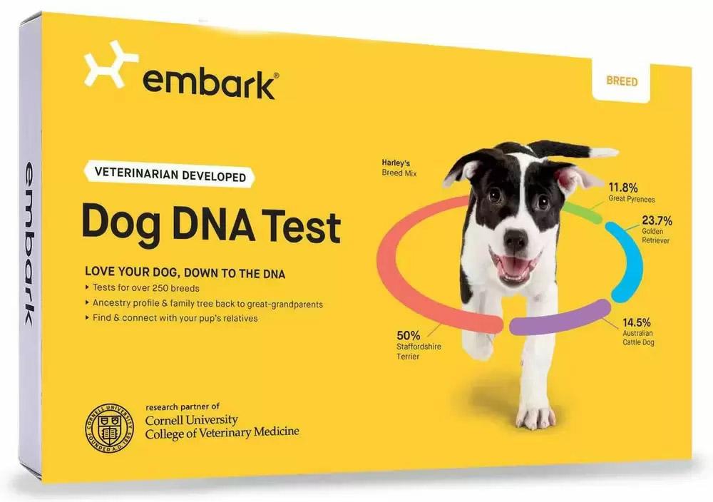 Embark Dog DNA Test Breed Identification Kit for $99 Shipped