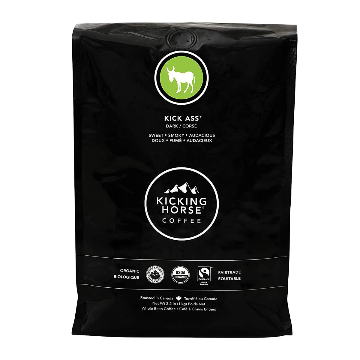 Kicking Horse Whole Bean Organic Coffee for $22.22 Shipped