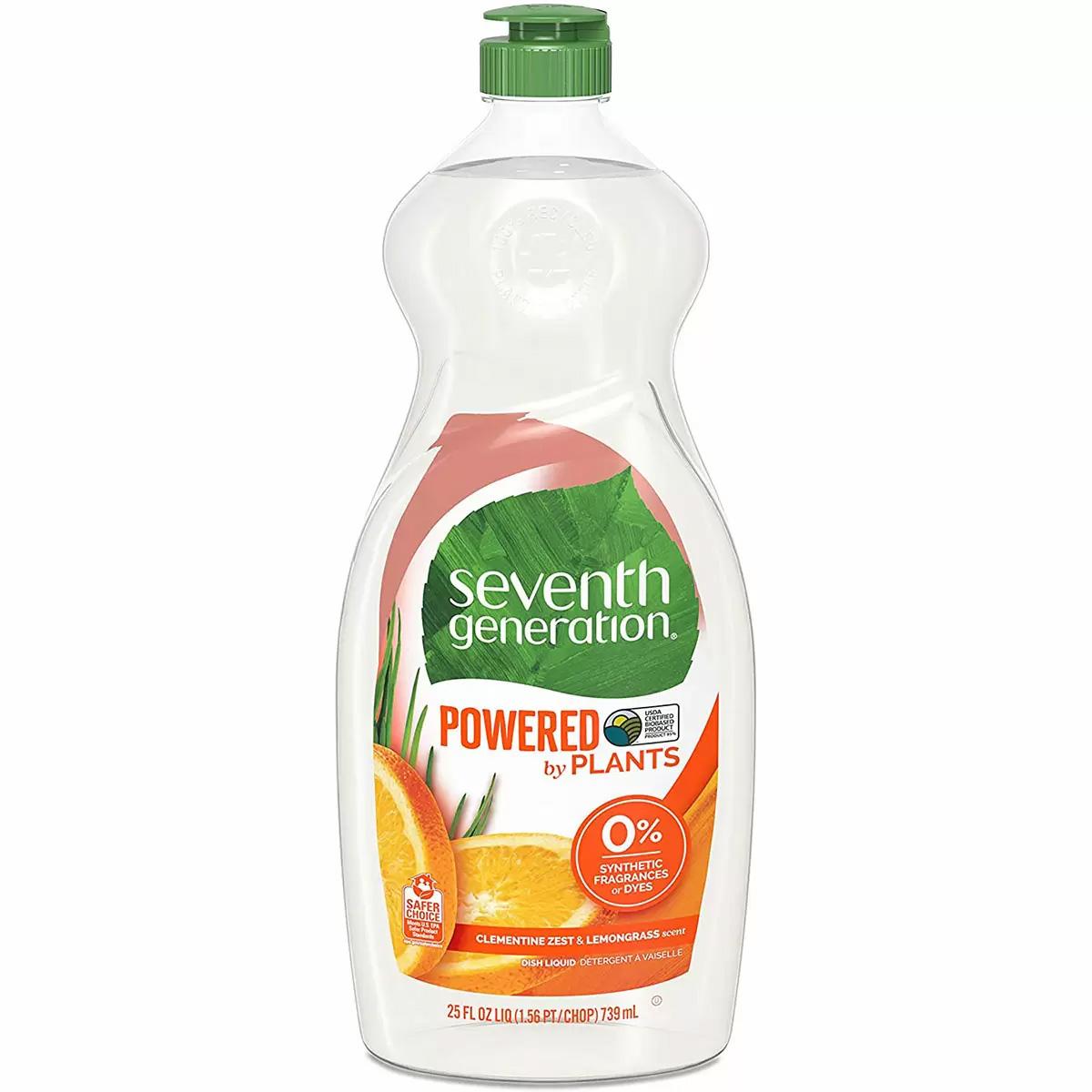 6x Seventh Generation Clementine Dish Liquid Soap for $13.32 Shipped