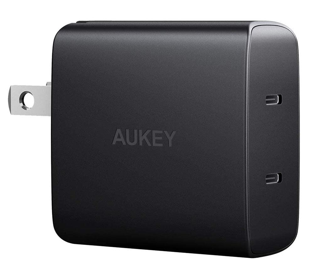 Aukey 36W Dual-Port PD Wall Charger for $14.99 Shipped