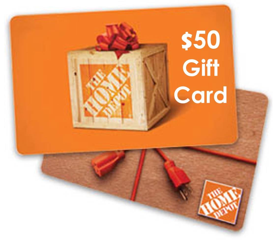 100 Home Depot Gift Card with 10 Vanilla eReward Promo