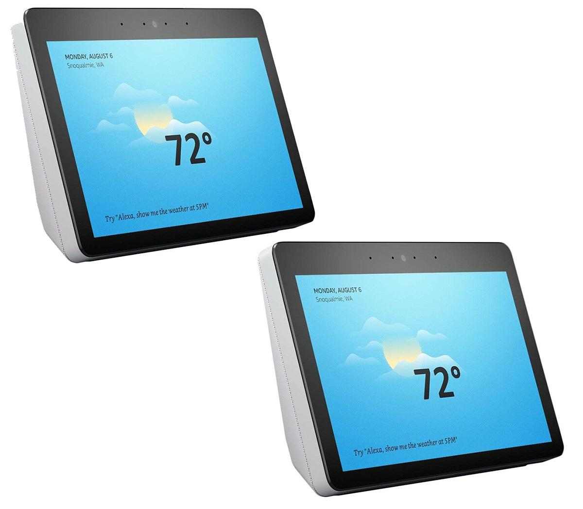 2x Two Amazon Echo Show 2nd Gen Smart Displays with $40 Cash for $229.99 Shipped
