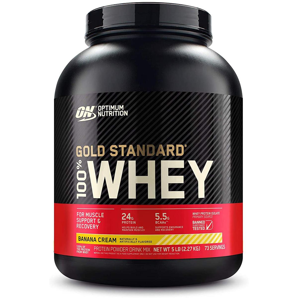 Optimum Nutrition 5lbs Gold Standard Protein Powder for $38.36 Shipped