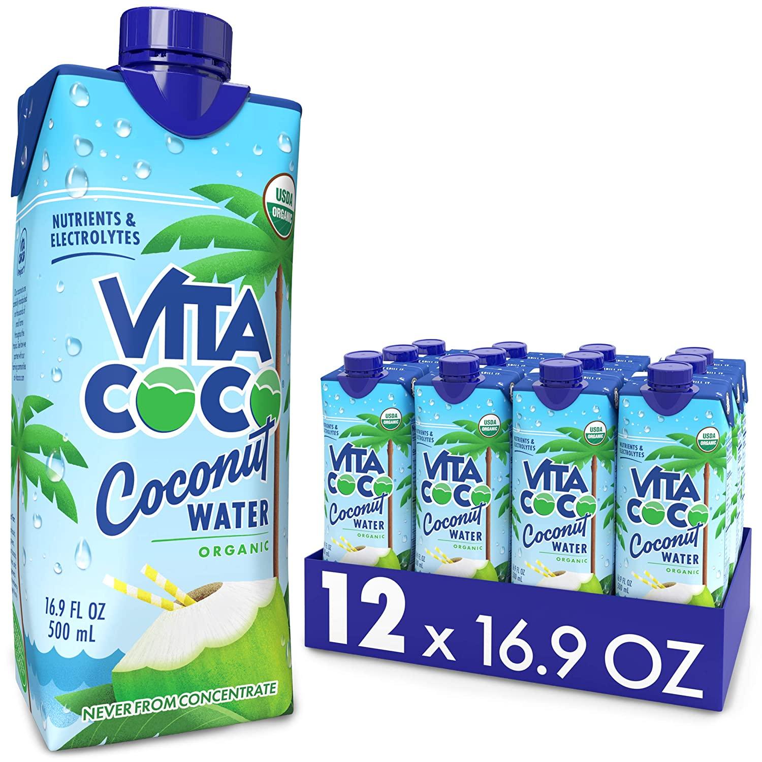 12 Vita Coco Pure Coconut Water for $13.35 Shipped