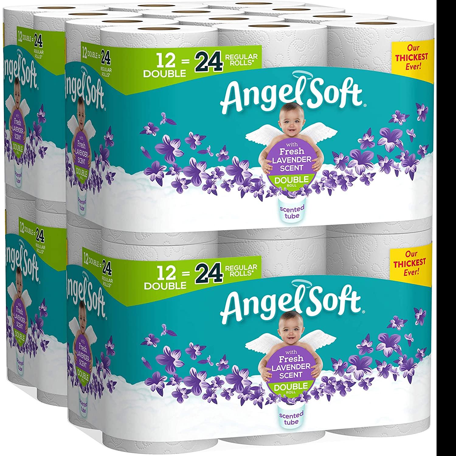 48 Angel Soft Toilet Paper Rolls for $22.99