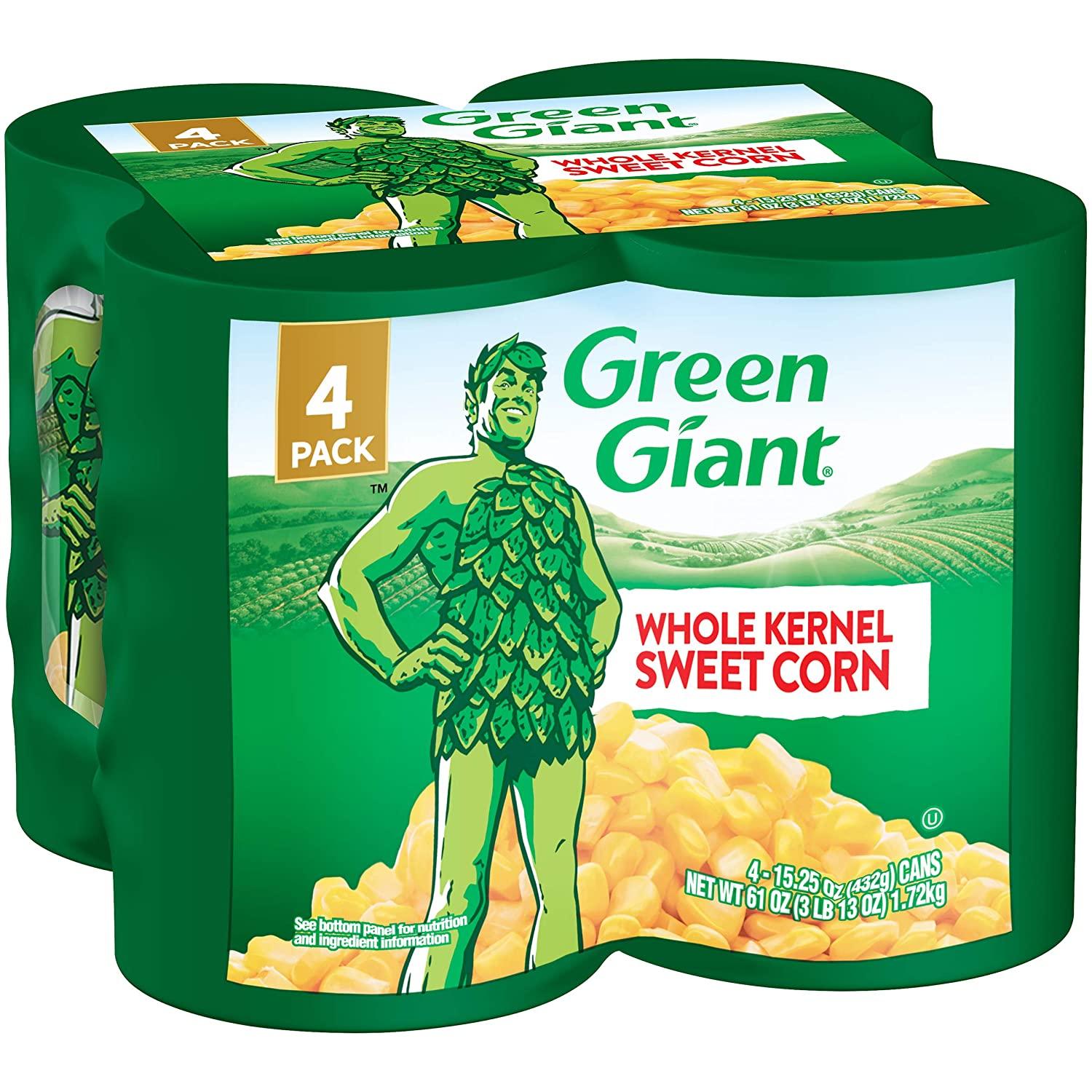 4 Green Giant Whole Kernel Sweet Corn for $3.76 Shipped