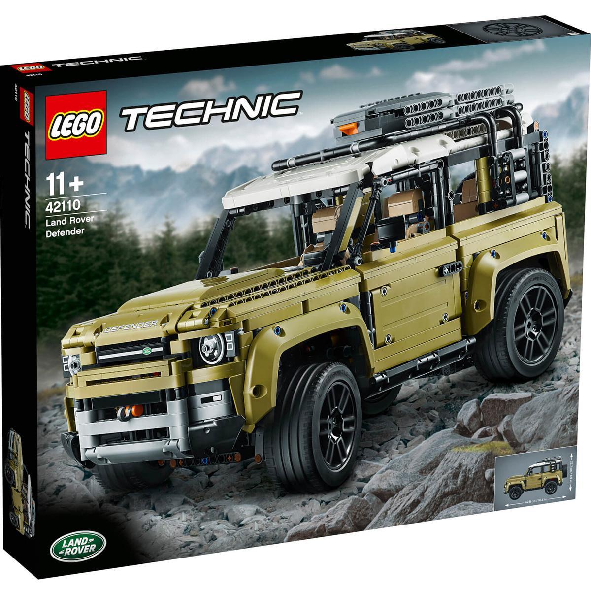 2573-Piece LEGO Technic Land Rover Defender Building Set for $148.99 Shipped
