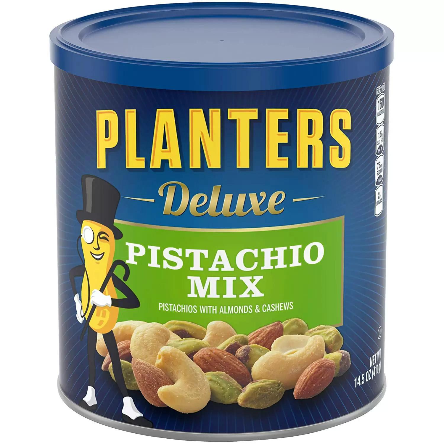 Planters Deluxe 14.5oz Pistachio Mix for $7.09
