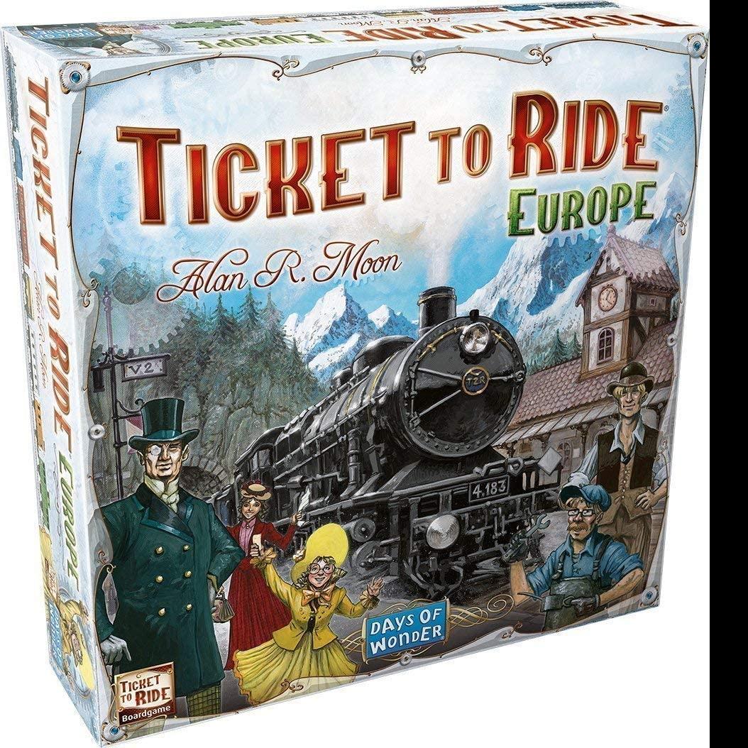 Ticket to Ride Europe Board Game for $30 Shipped