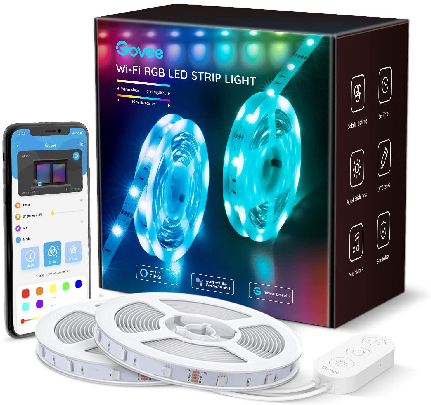 Govee 32ft LED Strip Lights for $29.99 Shipped
