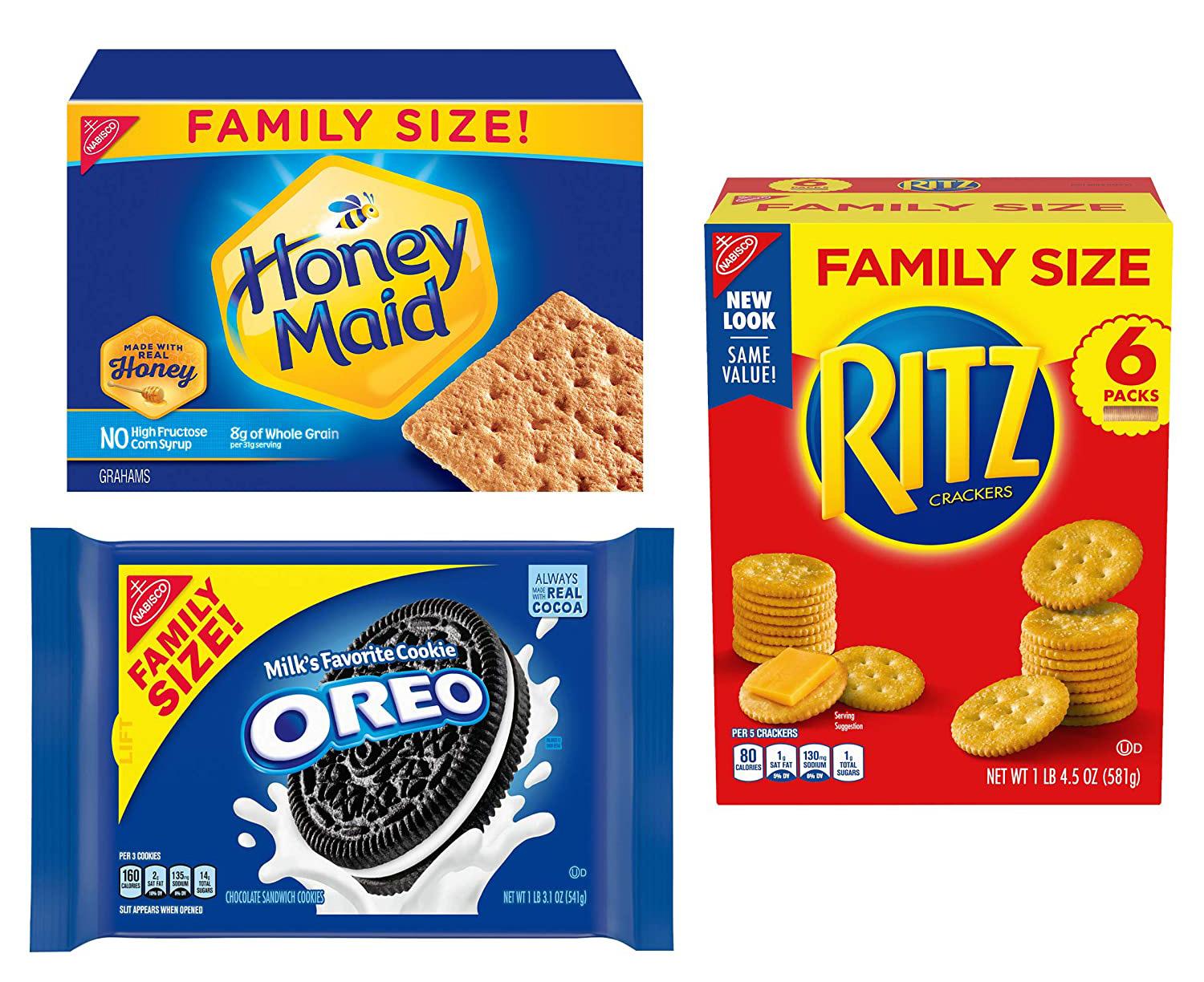 Pack Oreo Ritz and Honey Maid Variety Pack Deals