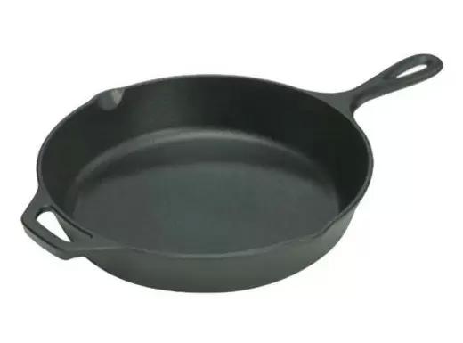 Lodge Pre-Seasoned 10.25in Cast Iron Skillet with Assist Handle for $13.99